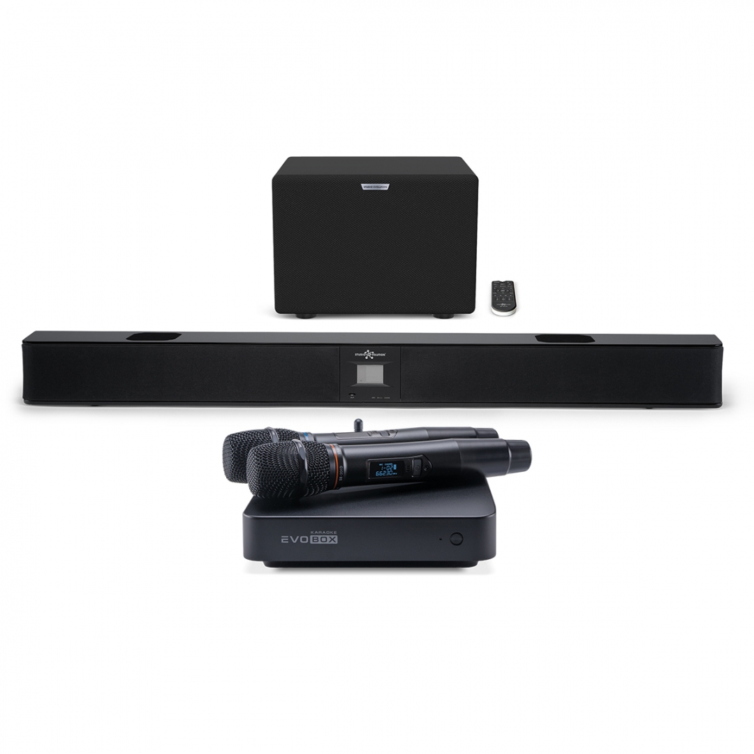 караоке-комплект EVOBOX Plus + EvoSound Bar (саундбар с караоке) в Северной Осетии