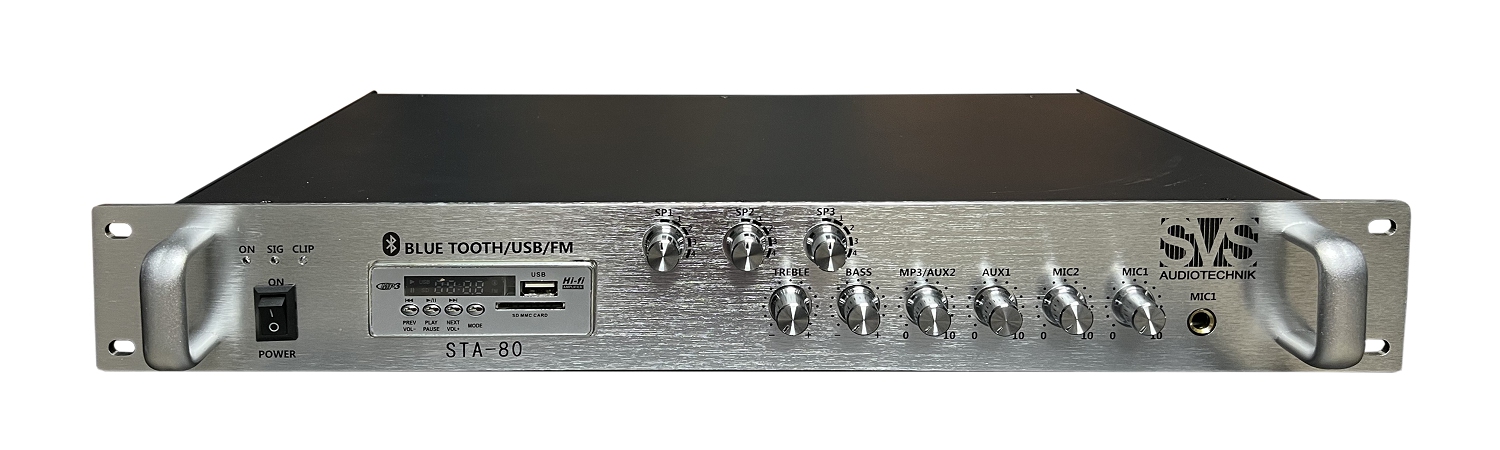 SVS Audiotechnik STA-80 Микшер-усилитель для систем Public Address в Северной Осетии